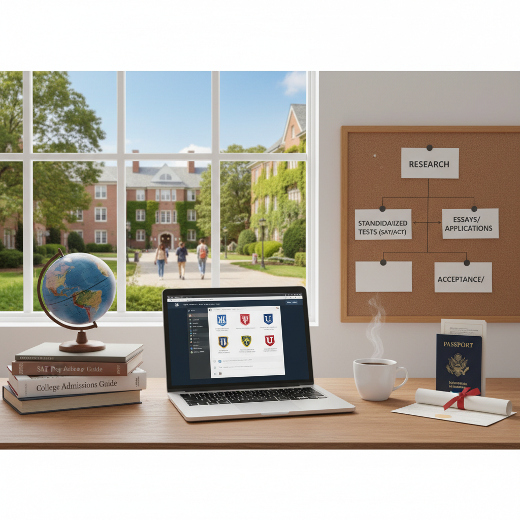 Amerika’da Eğitim ve Üniversite Başvurusu Adım Adım Kılavuz