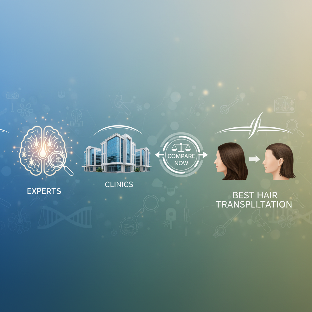 Die beste Haartransplantation: Jetzt Experten und Kliniken vergleichen