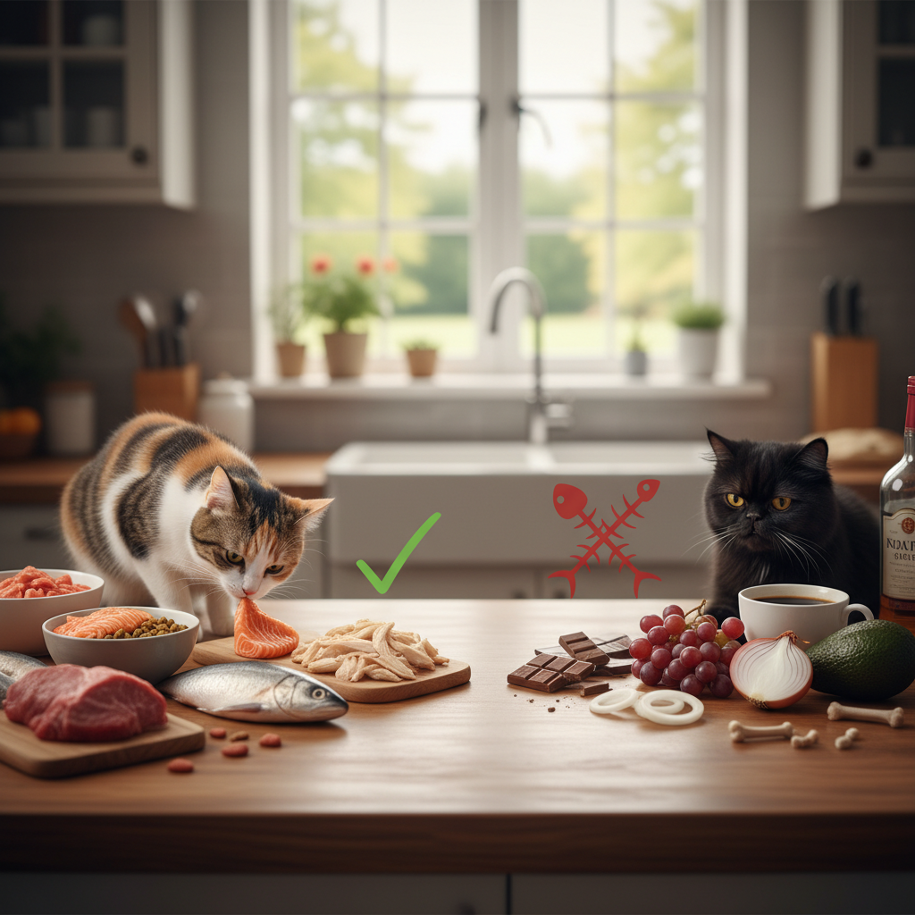 Kediler Ne Yerler ve Ne Yememelidir? Zararlı Yiyecekler Listesi